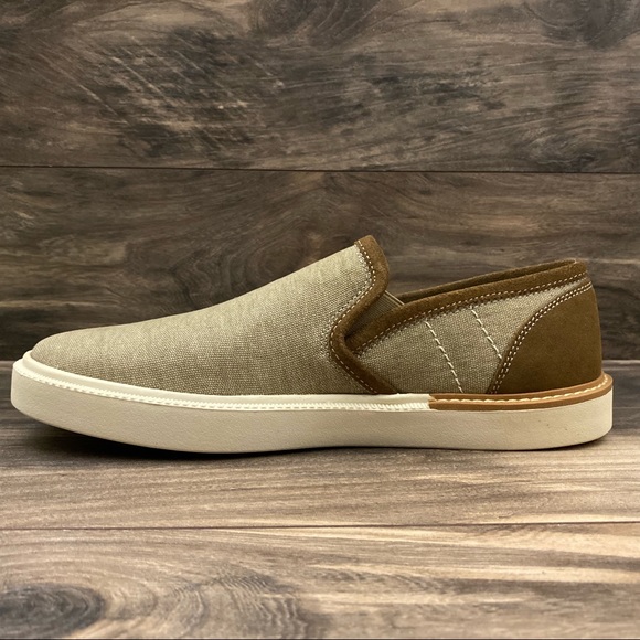 NIB Lucky Brand Dexter Washed Canvas Slip On - Picture 6 of 11